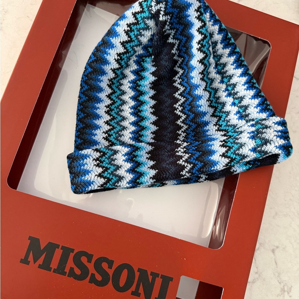 Missoni Multicolor Knit Beanie